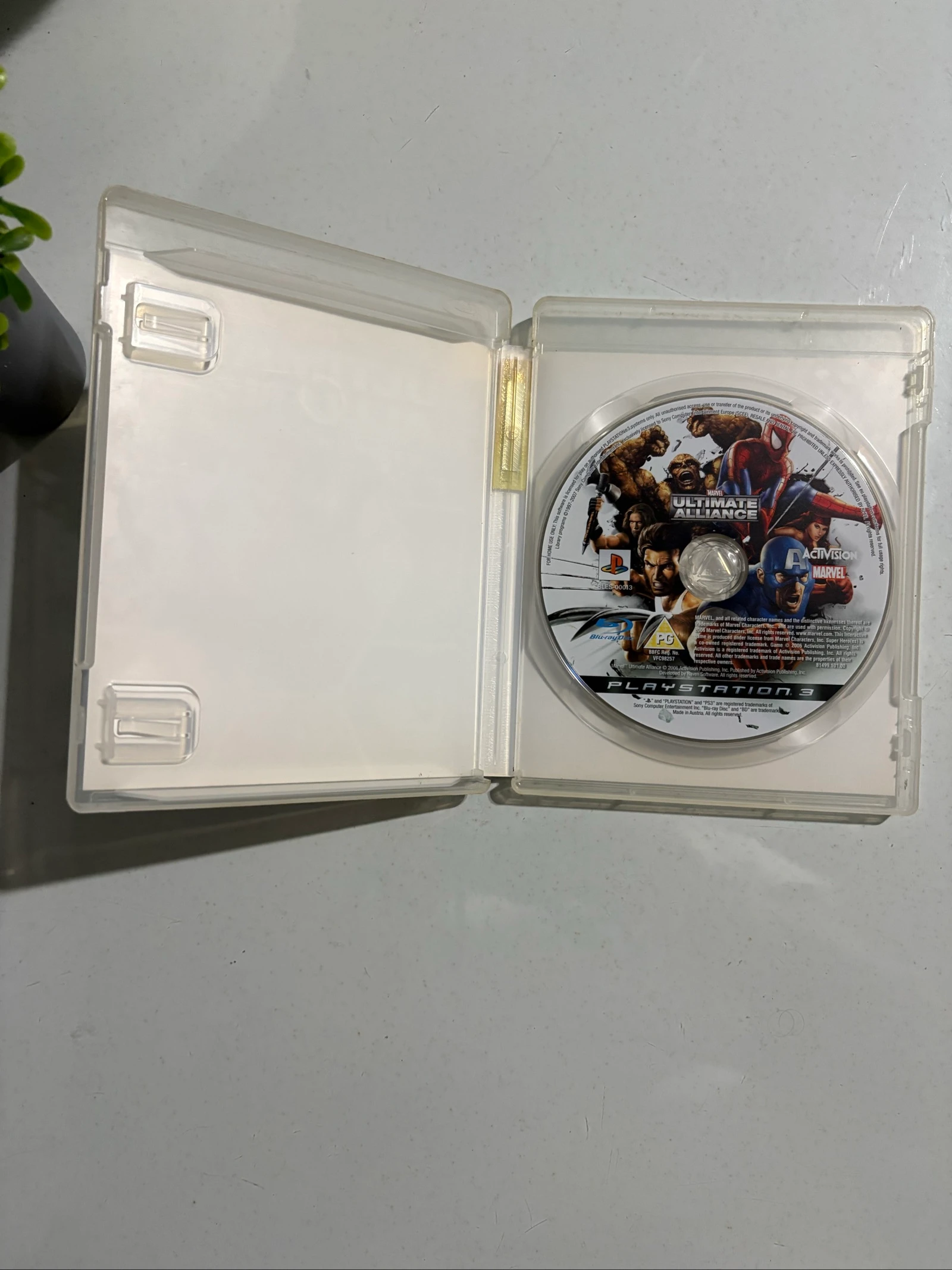 PS3 Game Marvel Ultimate Alliance Activision PAL Spain without manual – photo 3